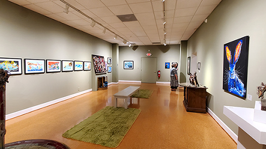 Alex Huynh artwork exhibited at Steffen Thomas Museum of Art