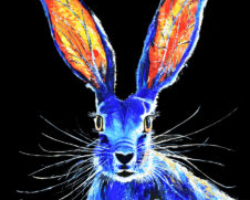 Year of Rabbit Painting, Zodiac Rabbit, Year 2023