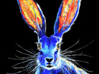 Year of Rabbit Painting, Zodiac Rabbit, Year 2023